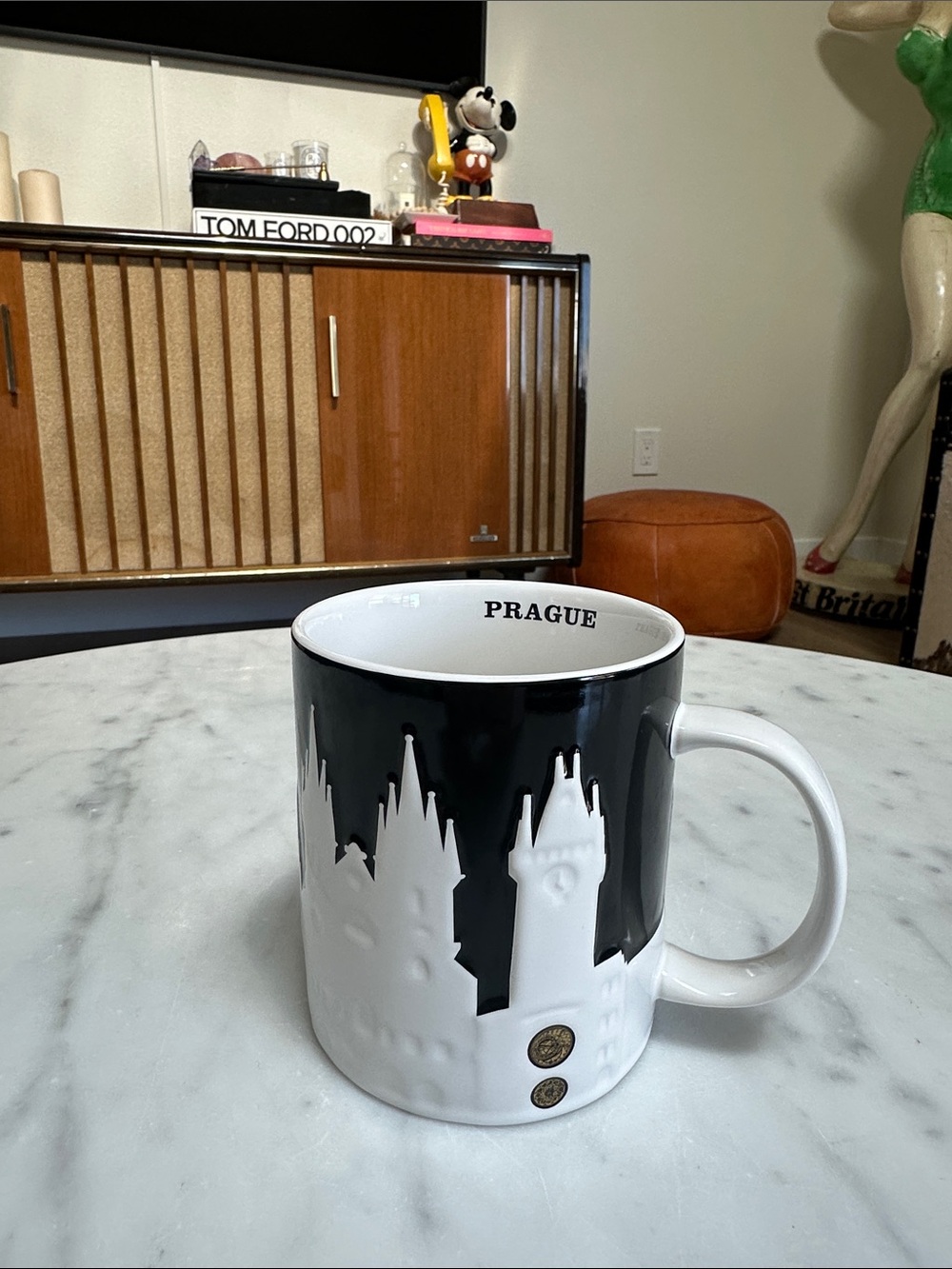 NWT Starbucks City Mug Relief Series Prague 473 ML